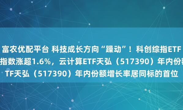 富农优配平台 科技成长方向“躁动”！科创综指ETF天弘（589860）跟踪指数涨超1.6%，云计算ETF天弘（517390）年内份额增长率居同标的首位